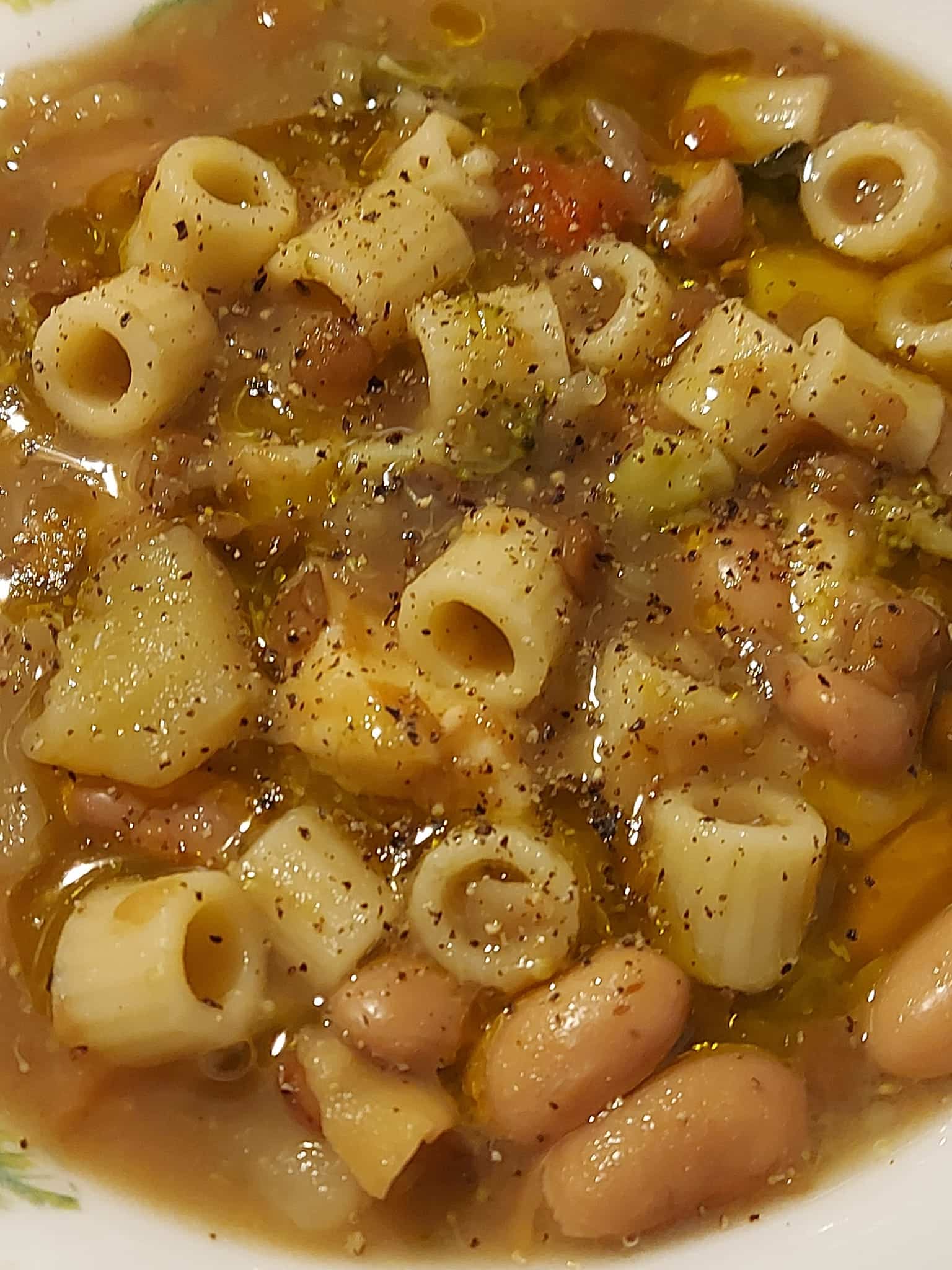pasta patate e fagioli 2