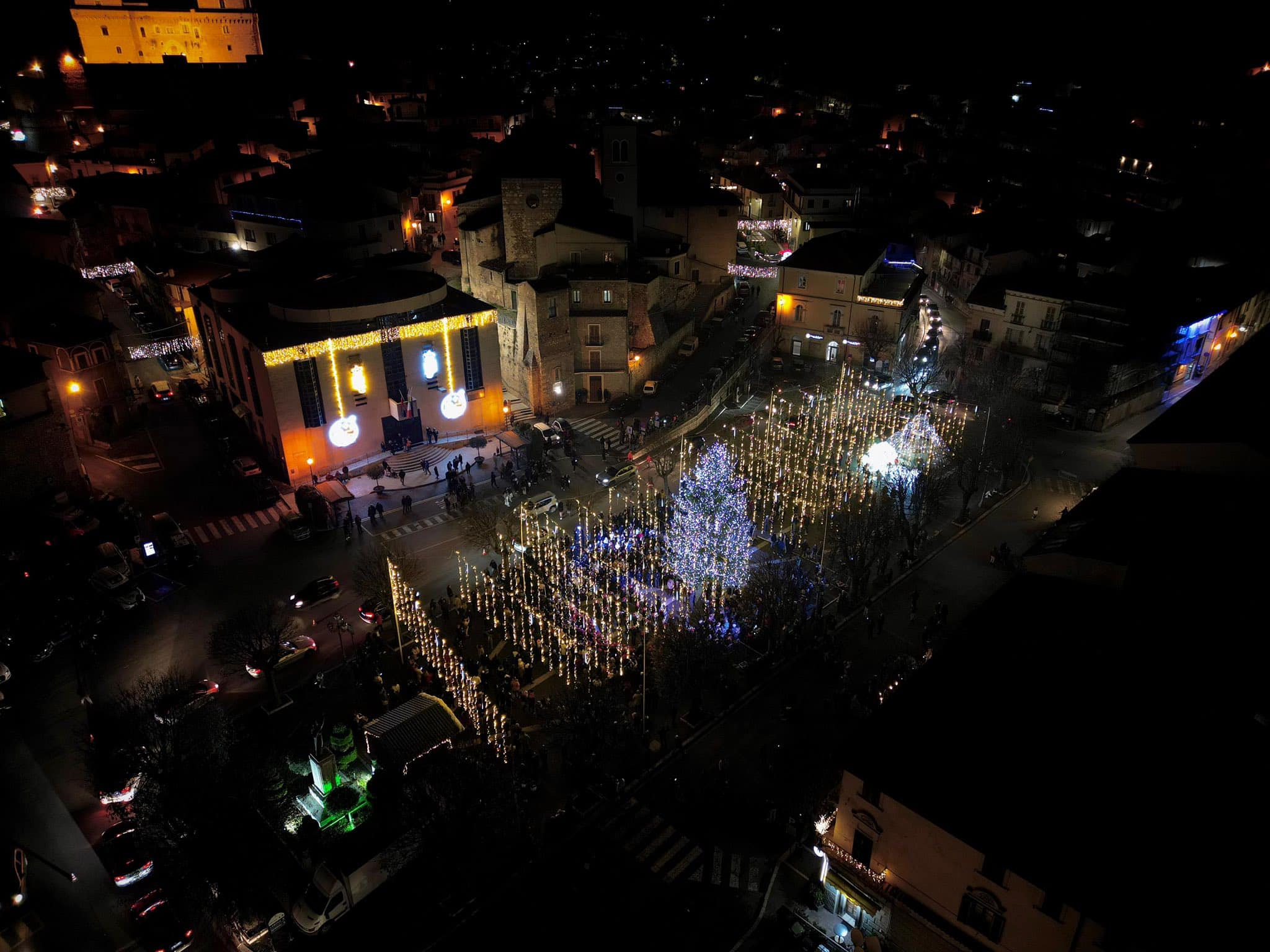 Accensione albero di Natale a Celano